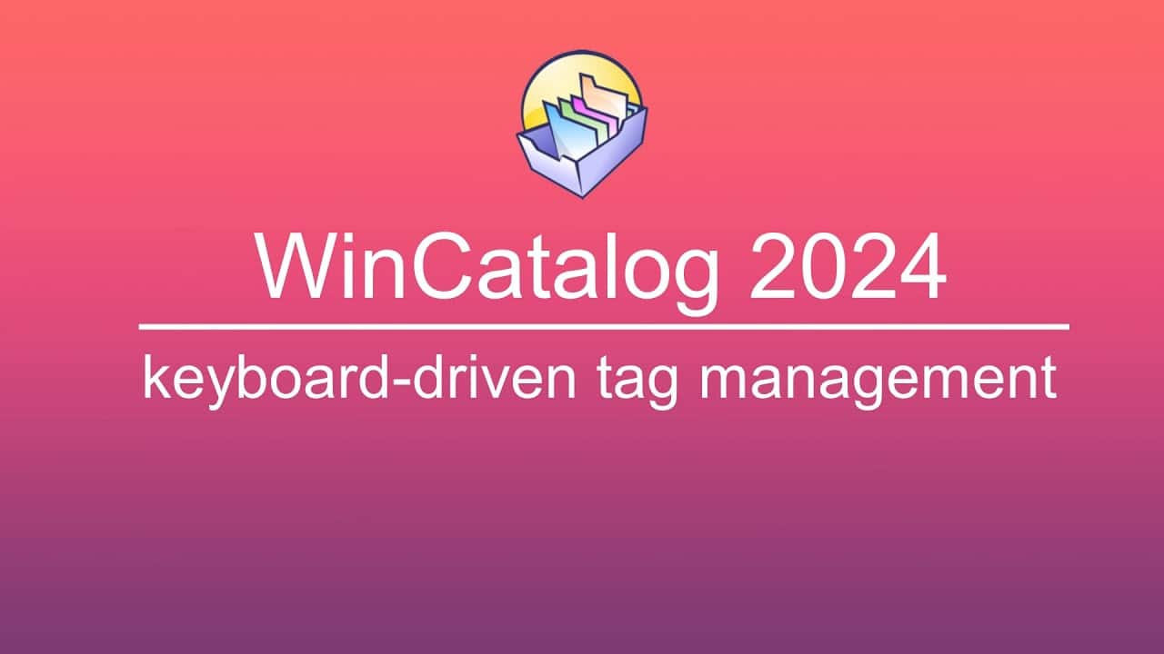 WinCatalog 2024中文破解免安装版(磁盘编目器)免费下载-哇哦菌